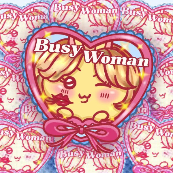 Busy Woman Sticker