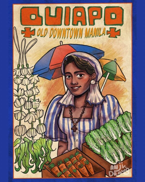 Quiapo "Old Downtown Manila" Print